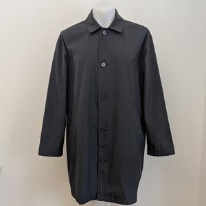 DKNY Trench Coat, Black, L